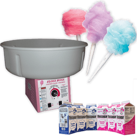 Delightful Cotton Candy Dreams Machine PNG