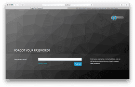 Password Recovery Assistance Portal PNG
