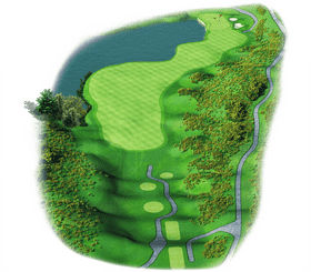 Serene Golf Course Oasis PNG