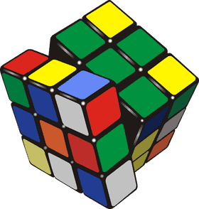 Colorful Challenge The Ultimate Puzzle Cube Adventure PNG