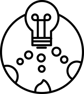 Creative Ideas Sparked by a Light Bulb PNG