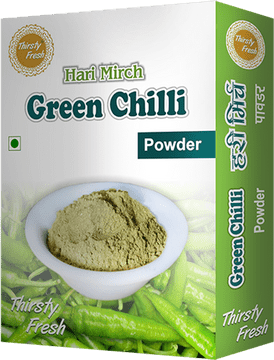 Thirsty Fresh Green Chilli Face Powder PNG