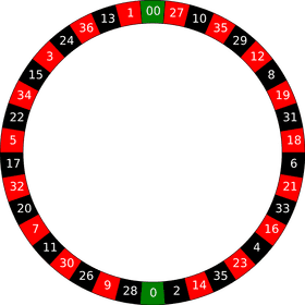 Exciting Spin of Casino Roulette Action PNG