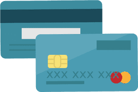 Modern Credit Card Design Illustration PNG