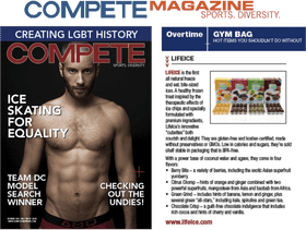 Compete Magazine Celebrating Sports Diversity and Equality PNG