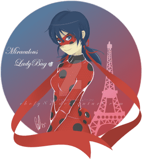 Miraculous Adventures of Ladybug in Paris PNG