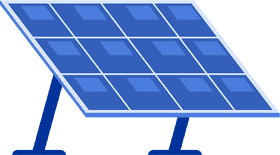 Efficient Solar Panel for Sustainable Energy PNG