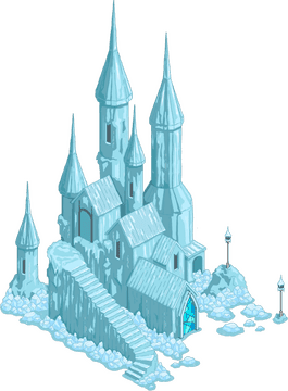 Ice Cube Castle of Frosted Dreams PNG
