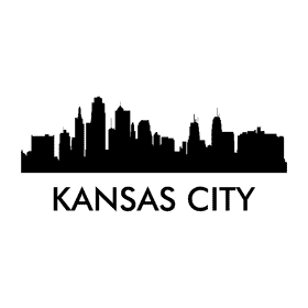 Vibrant City Skyline at Dusk PNG