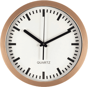 Elegant Quartz Wall Clock Design PNG
