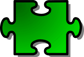 Interlocking Jigsaw Pieces of Creativity PNG