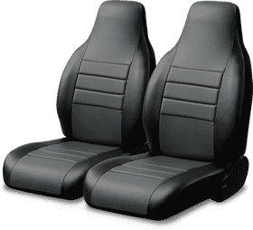Stylish Car Seat Duo for Comfort and Style PNG