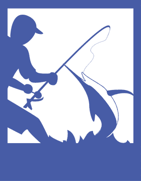 Dynamic Fishing Adventure Hooking the Big One PNG