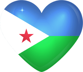Heart of Djibouti Love for the Land PNG