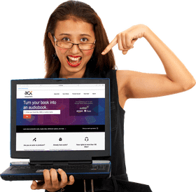 Laptop for Audiobook Creation and Production PNG