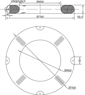 Lifebuoy Safety and Rescue Device PNG
