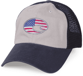 Navy Wave Cap with American Spirit PNG
