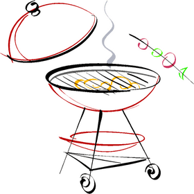 Smoky Delights The Ultimate Barbecue Grill Experience PNG