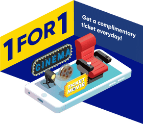 Exclusive Cinema Ticket Giveaway Promotion PNG
