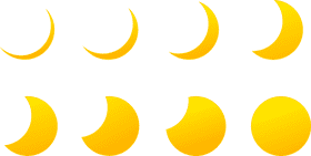 Lunar Eclipse Phases A Celestial Journey PNG