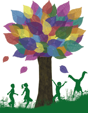 Colorful Adventures of the Playful Child PNG