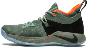 Dynamic Sport Shoe with Vibrant Accents PNG