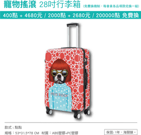 Stylish Luggage Suitcase for Pet Lovers PNG