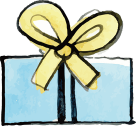 Wrapped in Joy The Perfect Gift PNG