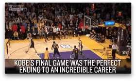 Kobe's Basketball Legacy A Legendary Final Game PNG