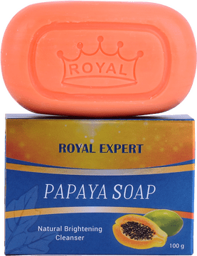 Royal Expert Papaya Soap Natural Brightening Cleanser PNG