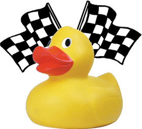 Rubber Duck Racing Champion PNG