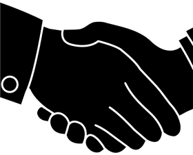 Unity Through Handshake A Symbol of Agreement PNG
