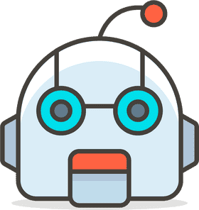 Friendly Learning Robot Assistant PNG