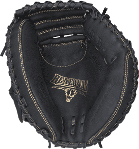 Vintage Leather Oven Mitt with Stylish Stitching PNG