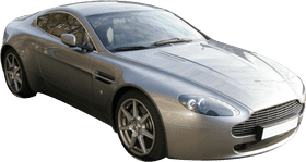 Sleek Silver Sports Car Elegance PNG