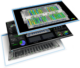Interactive Keyboard Interface for Data Visualization PNG