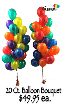Colorful Balloon Bouquet Celebration Display PNG