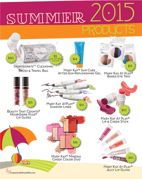 Summer 2015 Beauty Product Collection PNG