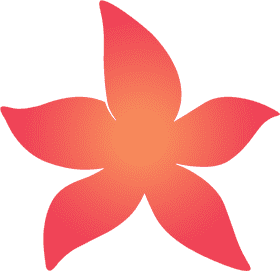 Colorful Floral Banner Design PNG