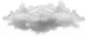 Majestic White Cloud Floating in the Sky PNG