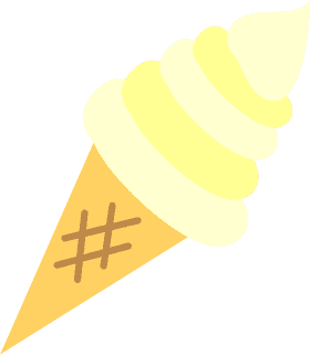 Delicious Vanilla Ice Cream Cone Delight PNG