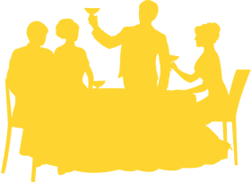 Elegant Dining Experience Restaurant PNG