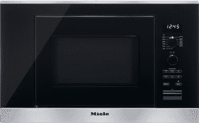 Sleek Miele Microwave Oven with Digital Controls PNG