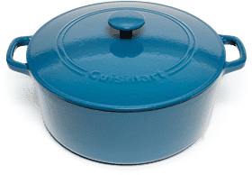 Vibrant Blue Clay Pot Cookware Collection PNG