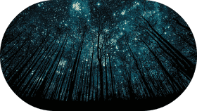 Whispers Beneath the Night Sky Stars PNG