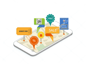 Digital Market Stall Your Gateway to Savings and Deals PNG