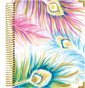 Vibrant Floral Day Planner for Inspired Organization PNG