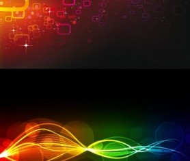 cool glare background vector