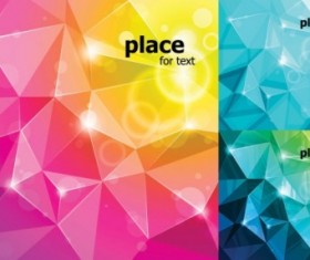 Exquisite diamond crosssection background vector