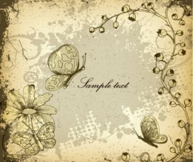 Elegant background patterns vector 02